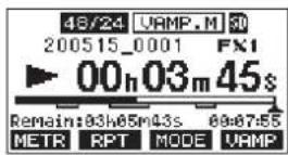 TASCAM Model 12 - Mode manuel de lecture VAMP - 2