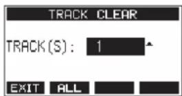 TASCAM Model 12 - Clearing tracks - 3