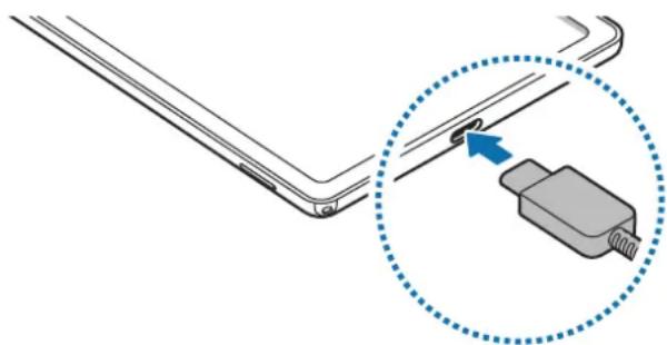 SAMSUNG Galaxy Tab A7 - Oplade batteriet - 4