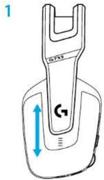 LOGITECH G733 Lightspeed - ΠΡΟΣΑΡΜΟΓΗ ΜΕΓΕΘΟΥΣ - 1