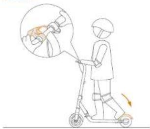 SEGWAY Ninebot eKickScooter ZING E8 - Acelerar y desacelerar - 3