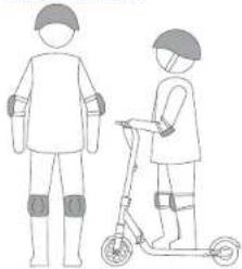SEGWAY Ninebot eKickScooter ZING E8 - WARNHINWEIS - 1