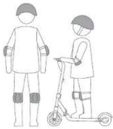 SEGWAY Ninebot eKickScooter ZING E8 - WARNING - 1