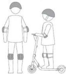 SEGWAY Ninebot eKickScooter ZING E8 - AVERTISSMENT - 1