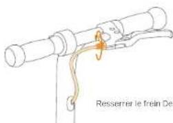 Resserrer le frein De