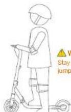 SEGWAY Ninebot eKickScooter ZING E8 - WARNING - 2