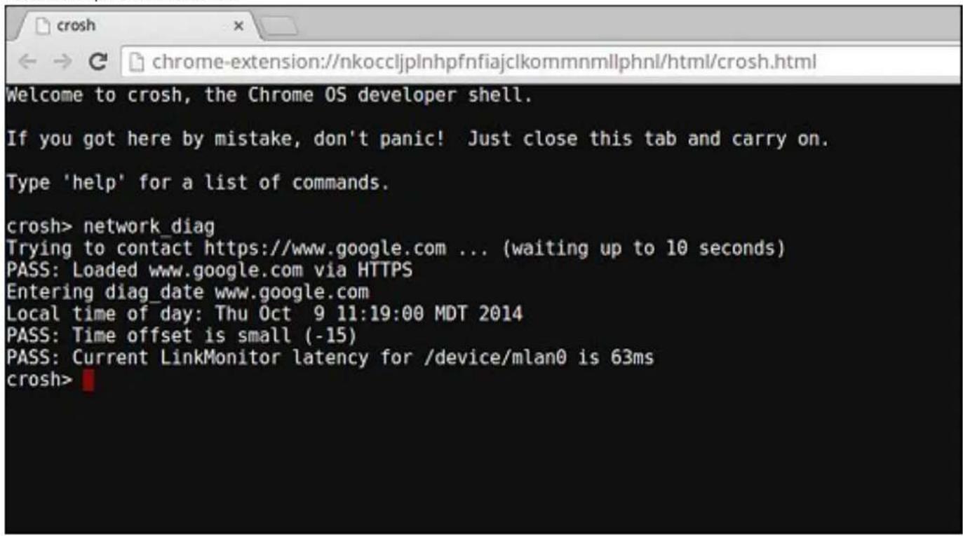 DELL Chromebook 3100 - Kontrol af netværksstatus - 2