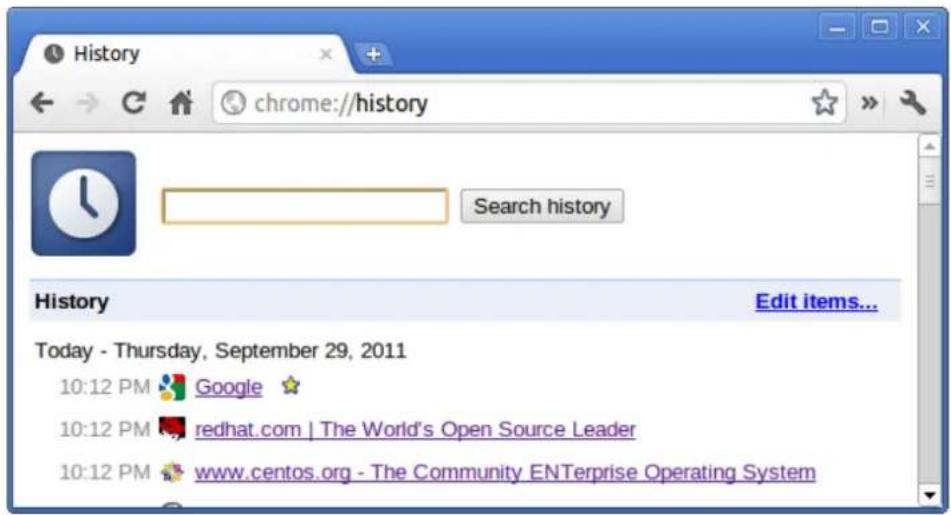 DELL Chromebook 3100 - List of Chrome URLs - 5