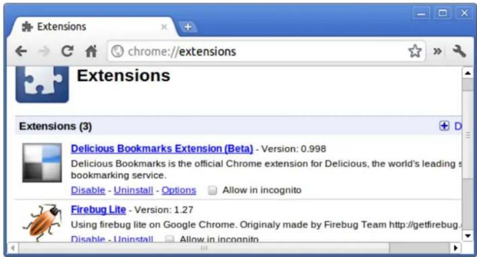 DELL Chromebook 3100 - List of Chrome URLs - 3