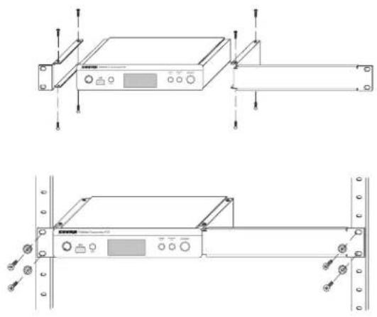SHURE P3R - Montaje en rack - 1