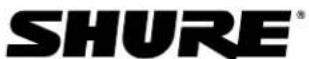 SHURE P3R - Диапазон частот и выходная мощность передатчика - 1