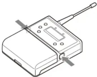 SONY UTX-M40 - Body-pack transmitter (UTX-B40) / portable diversity tuner (URX-P40/P41D) - 1