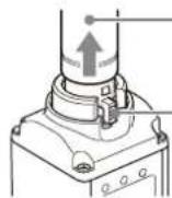 SONY UTX-M40 - Attaching accessories to the plug-on transmitter (UTX-P40) - 2