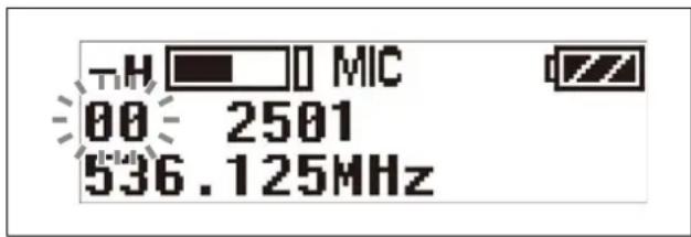 TH MIC 00 2501 536.125MHz