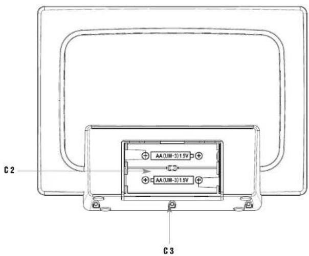 C 2 AA(UM-3)15V AA(UM-3)15V C 3