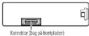 JVC KD-X161 - Rengøring af apparatstikforbindelsen - 1