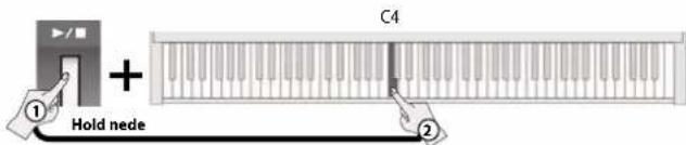 ROLAND FP-30 - Afspille den sang du optog - 1