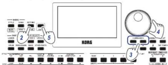 MODE STYLE SINH RETURN PART LUMC DREAM PROM/RAIN BASIL STOCK/HOCKS KORG 2 5 3 4 3 +0.000000 KORG 2 TOP CABLE REVIEWING ORDER 1 2 3