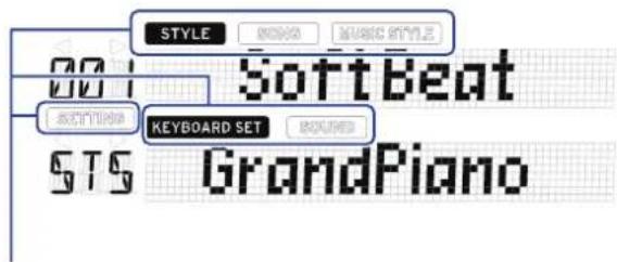 STYLE BONO MUSIC STYLE SoftBeat SETTING KEYBOARD SET ROUND STS GrandPiano