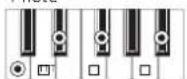 KORG XE20 - List of chords recognized - 30