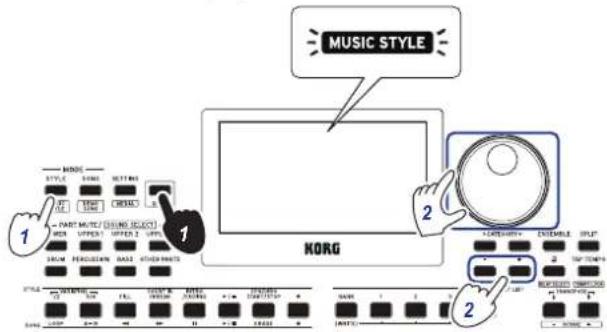 MUSIC STYLE PART MOUNT (SINGLE SELECT) KORG COMPETITION ENTICLE STYLE 2 TOP TEMPS MUSTRESSI CONNECTED 1 2 3 4 5 6 7 8 9 10 11 12 13 14 15 16 17 18 19 20 21 22 23 24 25 26 27 28 29 30 31 32 33 34 35 36 37 38 39 40 41 42 43 44 45 46 47 48 49 50 51 52 53 54 55 56 57 58 59 60 61 62 63 64 65 66 67 68 69 70 71 72 73 74 75 76 77 78 79 80