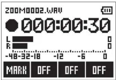 200M0002.WAV 00:00:00:30 L R -48-32-18 -12 -6 0 MARK OFF OFF OFF