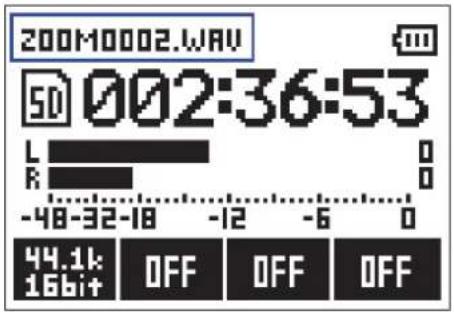 200M0002.WAV 50 002:36:53 L R -48-32-18 -12 -6 0 44.1k 16bit+ OFF OFF OFF
