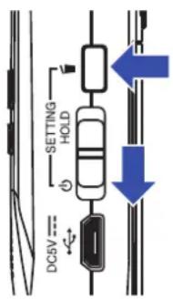 DC5V === SETTING HOLD