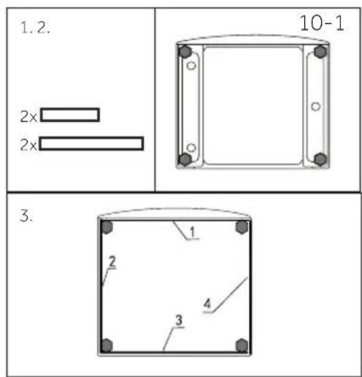 1.2. 2x 2x 10-1 3. 1 2 4 3