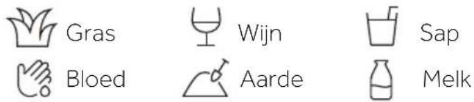 Gras Wijn Sap Bloed Aarde Melk