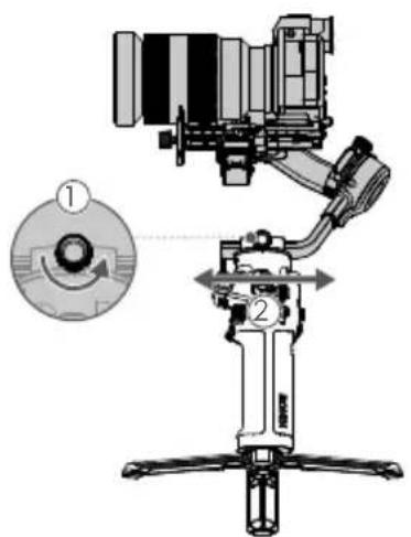 DJI RSC 2 - Balancering af vertikal tiltning - 4