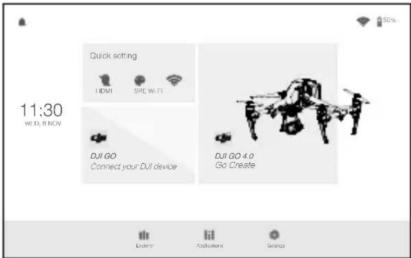 DJI CrystalSky - App DJI GO/GO 4 - 1