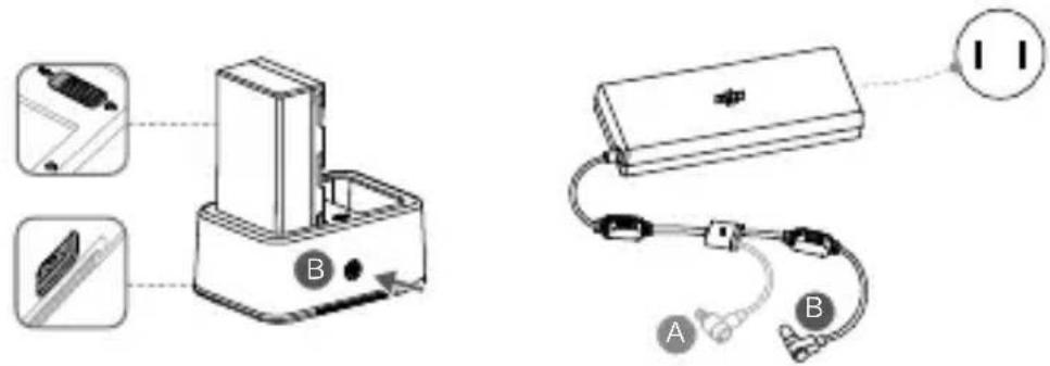 DJI CrystalSky - Carga de la batería - 1