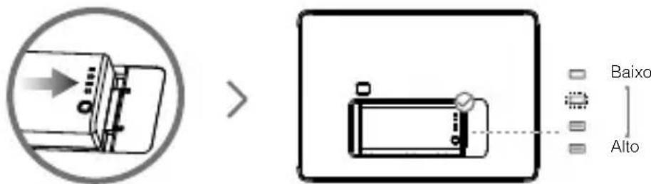 DJI CrystalSky - Montagem da bateria - 1