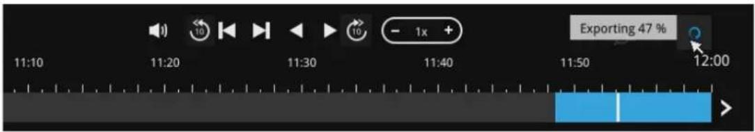 11:10 11:20 11:30 11:40 11:50 12:00 Exporting 47 %