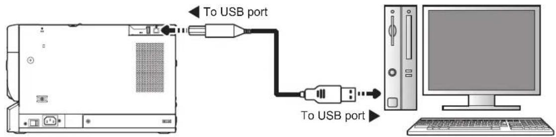 To USB port To USB port