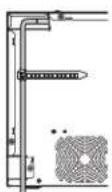 MITSUBISHI CP-D90DW - SECURING THE POWER CORD AND USB CABLE - 2