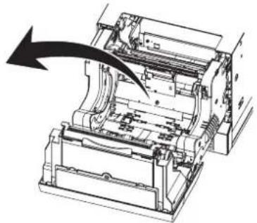 MITSUBISHI CP-D90DW - POSITIONING OF ADJUSTABLE PAPER GUIDE - 3