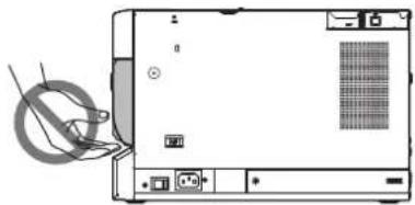 MITSUBISHI CP-D90DW - CAUTION - 2