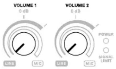 ALTO TS312S - Commande volume - 1