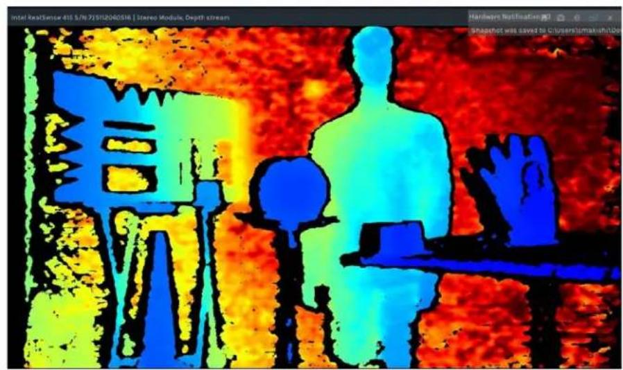 Intel KeatSensor 418 S/N 925H2040S16 | Stereo Module, Depth stream Hardware Notification 3D snapshot was saved by Clusters@max@163a