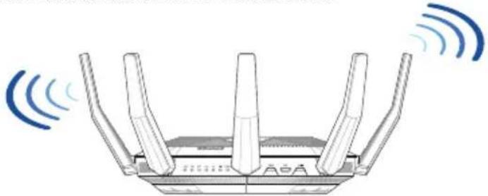 ASUS RT-AX89X - Platzieren Sie Ihren WLAN-Router - 1