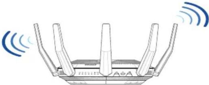 ASUS RT-AX89X - Placera din router - 1