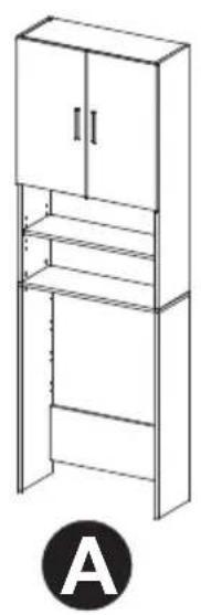 Livarno Lux IAN 270109 - Washing machine cabinet - 2