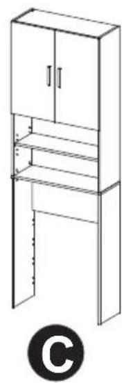 Livarno Lux IAN 270109 - Washing machine cabinet - 4