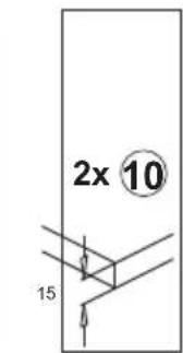 2x 10 15