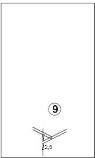 ⑨ 2,5