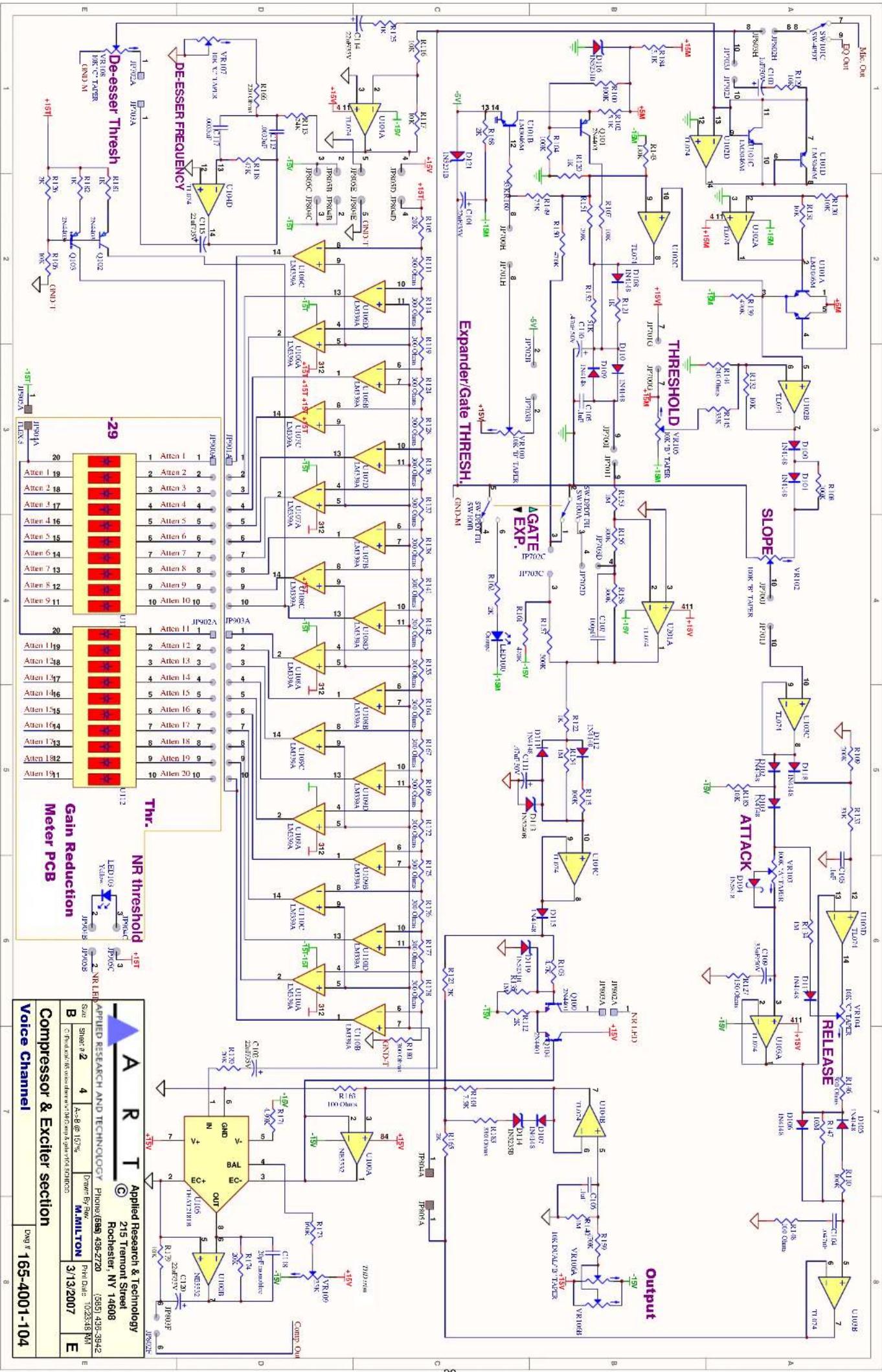 Voice Channel 165-400-104 Compressor & Exciter Section 217 Transmission Signal Rockstar: NV 14608 Applied Research & Technology 3.5 Transmission Signal B B C D E Output CLUBR 10kV 1.5kV 2.5kV 3.5kV 4.5kV 5.5kV 6.5kV 7.5kV 8.5kV 9.5kV 10.5kV 11.5kV 12.5kV 13.5kV 14.5kV 15.5kV 16.5kV 17.5kV 18.5kV 19.5kV 20.5kV 21.5kV 22.5kV 23.5kV 24.5kV 25.5kV 26.5kV 27.5kV 28.5kV 29.5kV 30.5kV 31.5kV 32.5kV 33.5kV 34.5kV 35.5kV 36.5kV 37.5kV 38.5kV 39.5kV 40.5kV 41.5kV 42.5kV 43.5kV 44.5kV 45.5kV 46.5kV 47.5kV 48.5kV 49.5kV 50.5kV 51.5kV 52.5kV 53.5kV 54.5kV 55.5kV 56.5kV 57.5kV 58.5kV 59.5kV 60.5kV 61.5kV 62.5kV 63.5kV 64.5kV 65.5kV 66.5kV 67.5kV 68.5kV 69.5kV 70.5kV 71.5kV 72.5kV 73.5kV 74.5kV 75.5kV 76.5kV 77.5kV 78.5kV 79.5kV 80.5kV 81.5kV 82.5kV 83.5kV 84.5kV 85.5kV 86.5kV 87.5kV 88.5kV 89.5kV 90.5kV 91.5kV 92.5kV 93.5kV 94.5kV 95.5kV 96.5kV 97.5kV 98.5kV 99.5kV 100.5kV
