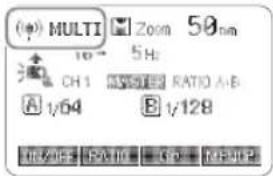 (●) MULTI Zoom 50 nm 10° 5Hz CH1 NSSTED RATIO A+B A 1/64 B 1/128 OFFICE MAXIC GP MRGBP