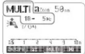 MULTI 320nm 50nm 18 - 5Hz 1/1/4 0.5 1 2 3 4 9 10 m 3mA-1Hz 2.5 MULTI R2